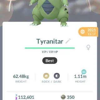 Tyranitar - Mix IV & CP