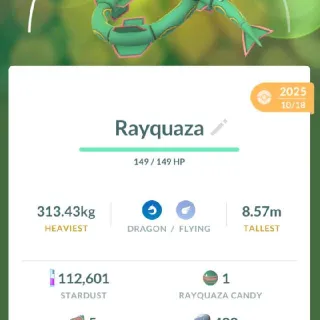 Rayquaza - Mix IV & Cp