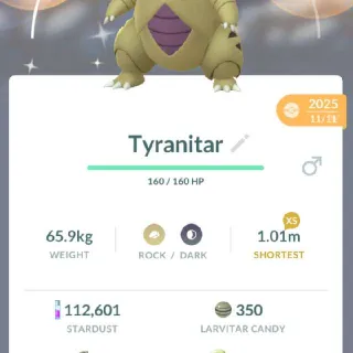 Tyranitar (Shiny)