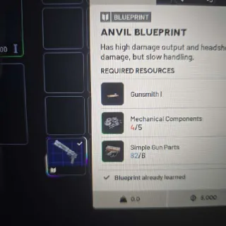 x1 Anvil BluePrint