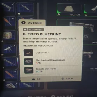 IL Toro Blueprint