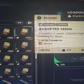 x1000 Assorted Seeds