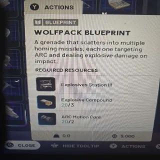 Wolfpack Blueprint