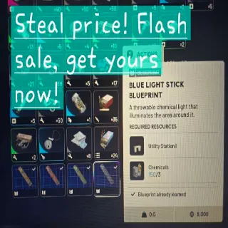 x4 Combo Light Stick Blueprint