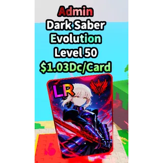 ADMIC DARK SABER CARD | ANIME CARD FARM | FAST DELIVERY | CHEAP