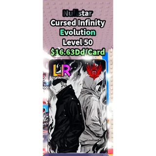 NULLSTAR EVOLUTION CURSED INFINITY 16.33Dd CARD | CHEAP | FAST DELIVERY