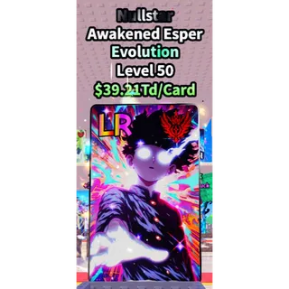 NULLSTAR AWAKENED ESPER EVOLUTION $39.21Td/CARD | LEGIT | FAST DELIVERY | CHEAP | ANIME CARD FARM 