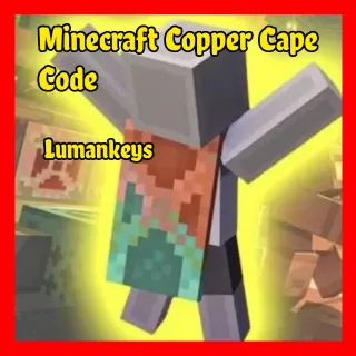 Minecraft Copper Cape Code | Java & Bedrock