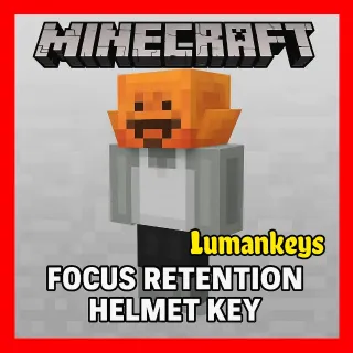 Minecraft Focus Retention Helmet Key