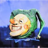 Glowing Buffoon Mask