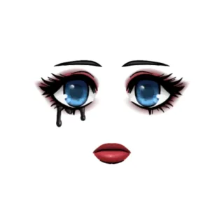 Tears of Sorrow Face Code.