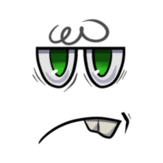 Monster Grumpy Face Code
