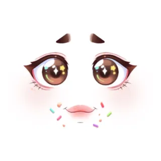 Kandi's Sprinkle Face Code