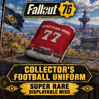 Collectors Football Uniform
