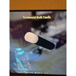 Ceremonial Moth Candle