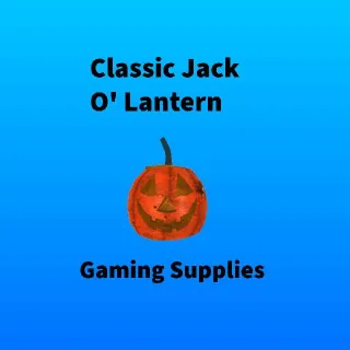 Classic Jack O' Lantern Plan