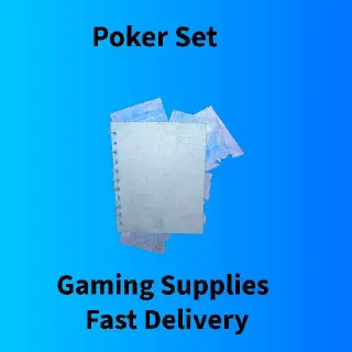Plan | Poker Set