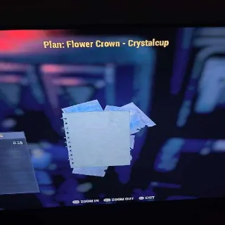 Flower Crown Crystalcup