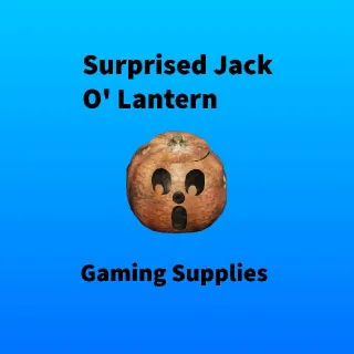 Surprised Jack O' Lantern Plan