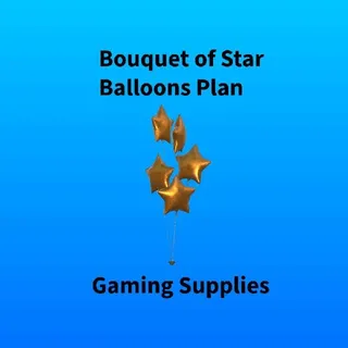 Bouquet Of Star Balloons