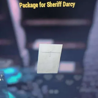 Package for Sheriff Darcy