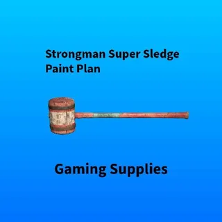 Strongman Super Sledge Paint