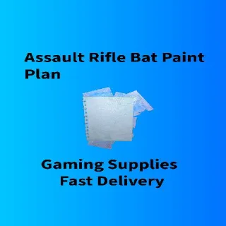 Assault Rifle Bat Paint