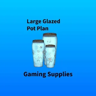 Large Glazed Pot