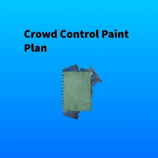 Crowd Control Paint Plan