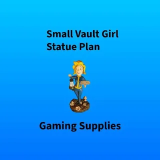Small Vault Girl Statue
