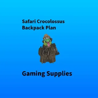 Safari Crocolossus Backpack