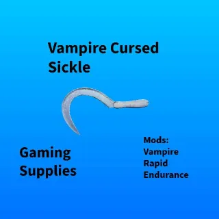 Max Level Vampire Cursed Sickle