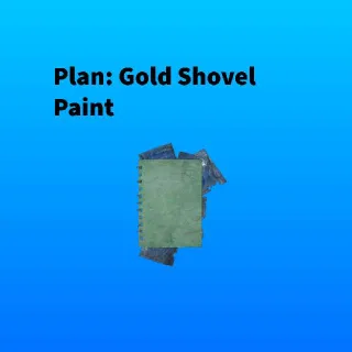 Gold Shovel Paint Plan