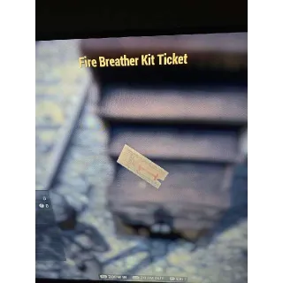 Fire Breather Kit Ticket