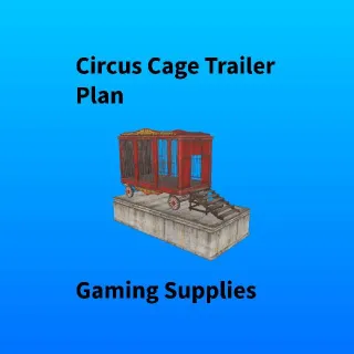 Circus Cage Trailer