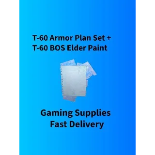 T-60 Armor Plan Set + Elder Paint