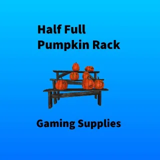 Half Full Pumpkin Rack Plan