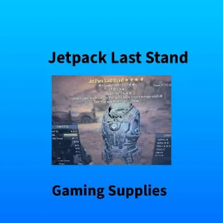 Max Level Jet Pack Last Stand