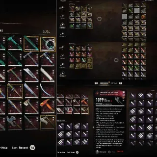 Weapons and more (Please Read The Description)