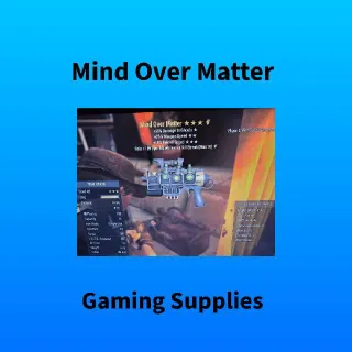 Max Level Mind Over Matter