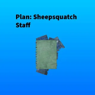 Sheepsquatch Staff