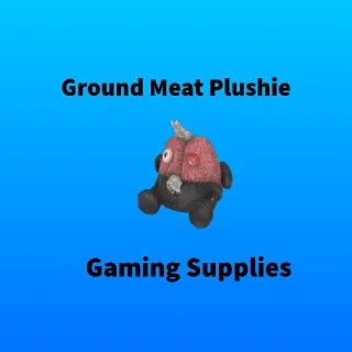 Ground Meat Plushie