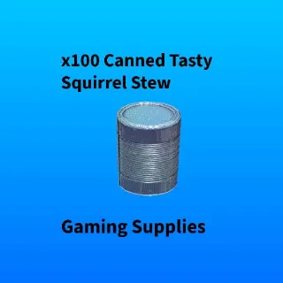 x100 Canned Tasty Squirrel Stew