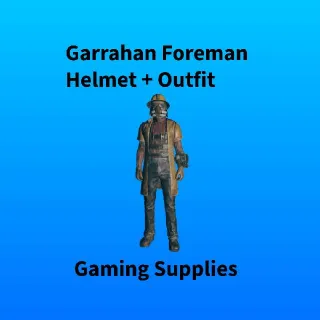 Garrahan Foreman Helmet and Outfit