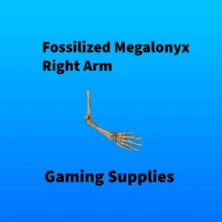 Fossilized Megalonyx Right Arm