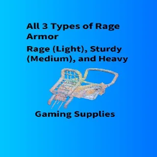 All 3 Types Of Rage Armor