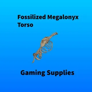 Fossilized Megalonyx Torso