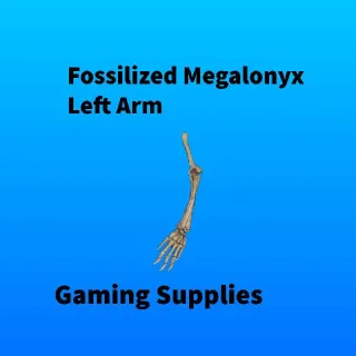 Fossilized Megalonyx Left Arm