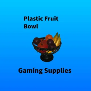 Plastic Fruit Bowl