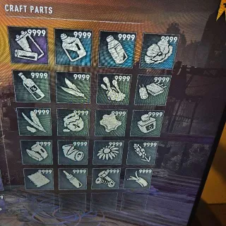 9999x2 Craft Parts